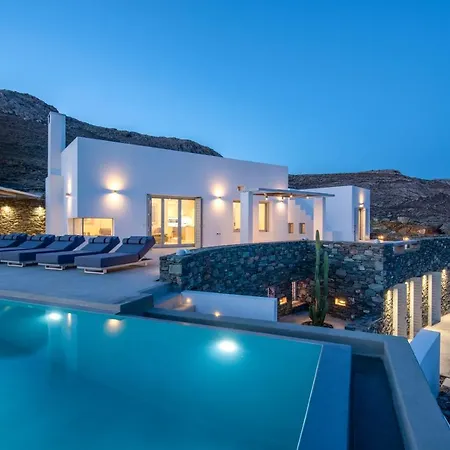 Villa Luxury With Pool And Sea View Liaropá